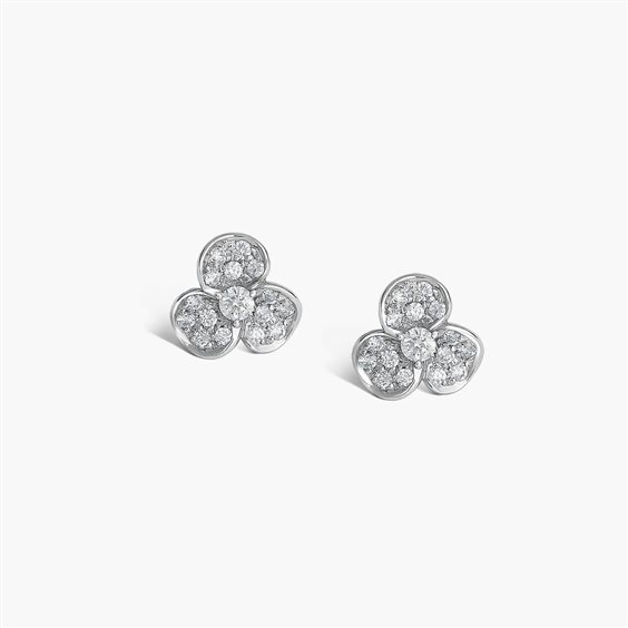 Orecchini Leo Pizzo Donna Candy Flora in Oro Diamante 0.34 Ct 400658 - 400658